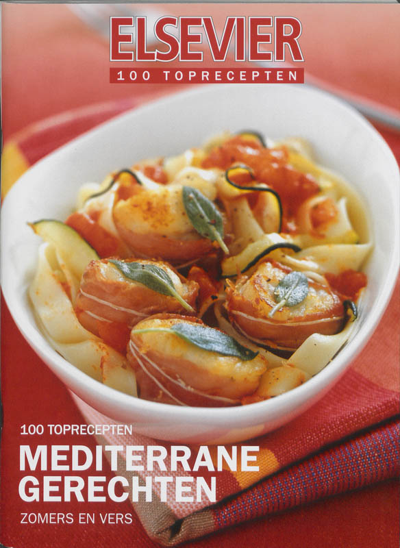 Omslag van Elsevier 100 toprecepten mediterrane gerechten