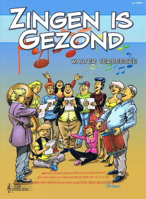 Omslag van Zingen is gezond