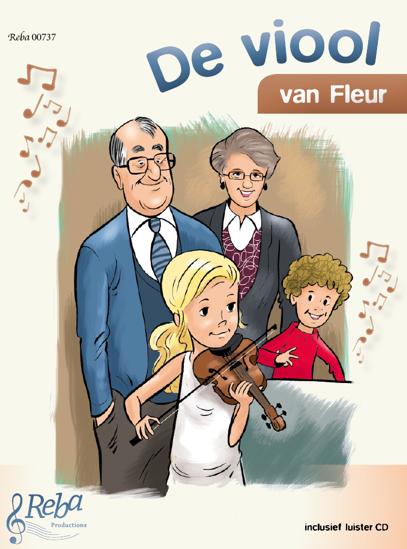 Omslag van De viool van Fleur