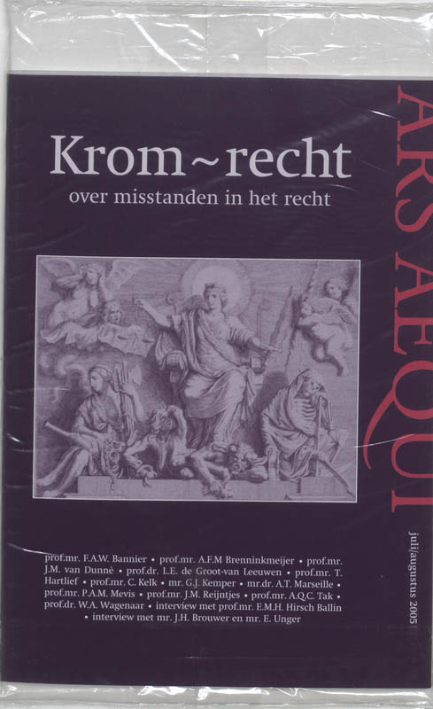 Omslag van Krom-Recht