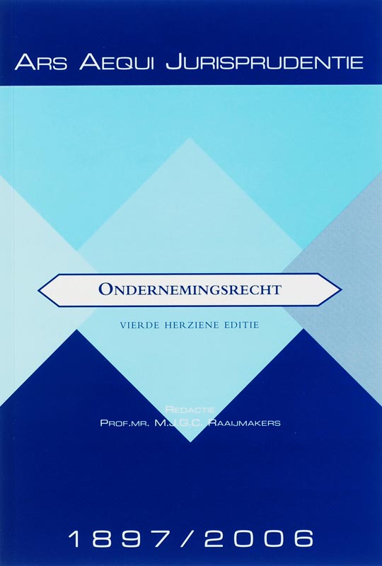 Omslag van Ondernemingsrecht