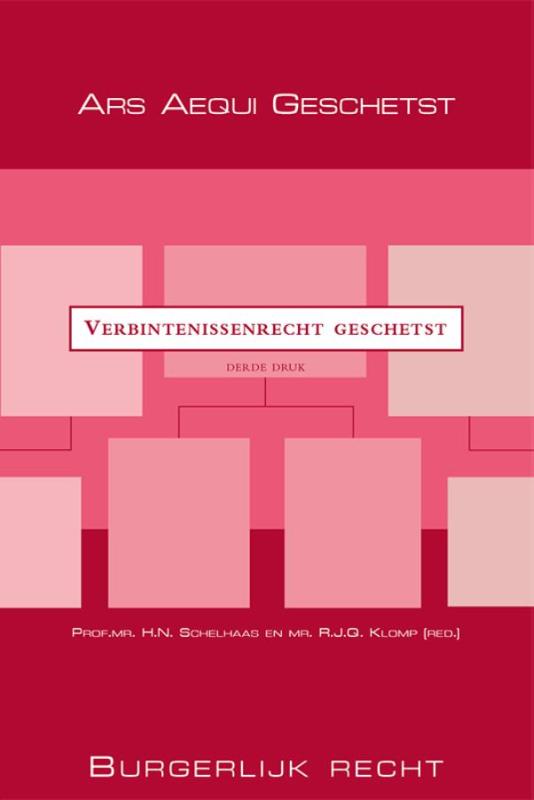 Omslag van Verbintenissenrecht geschetst
