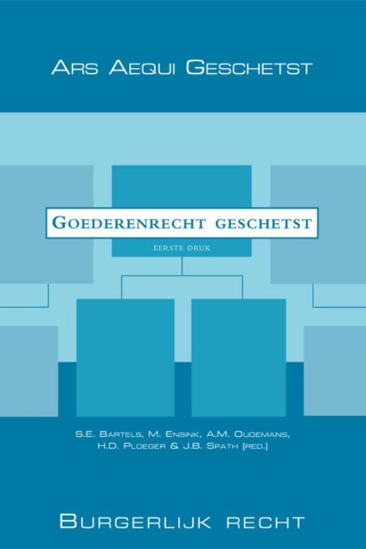 Omslag van Goederenrecht geschetst
