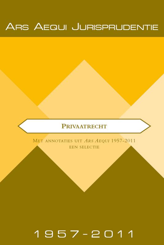 Omslag van Jurisprudentie privaatrecht