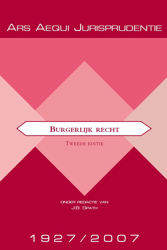 Omslag van Jurisprudentie Burgerlijk recht 1927-2007