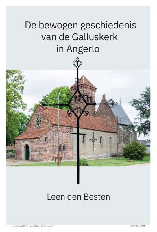 Omslag van De bewogen geschiedenis van de Galluskerk in Angerlo