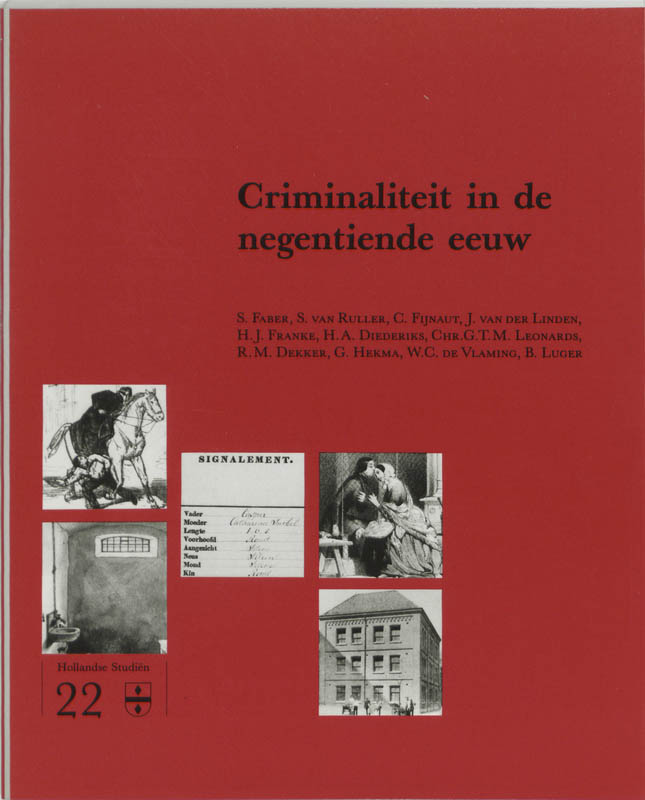 Omslag van Criminaliteit in de negentiende eeuw