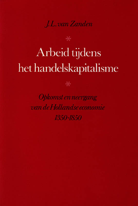 Omslag van Arbeid tijdens het handelskapitalisme