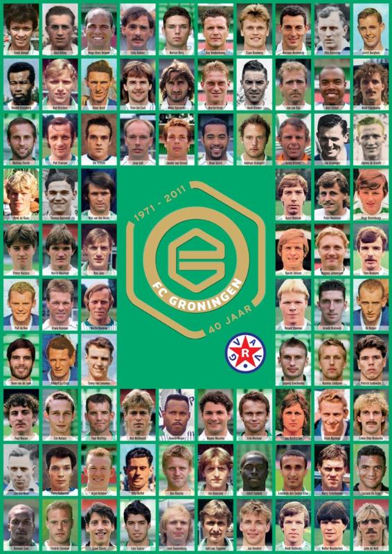 Omslag van 40 jaar FC Groningen