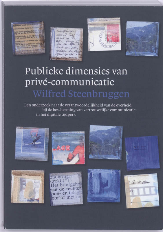 Omslag van Publieke dimensies van privé-communicatie
