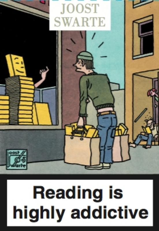Omslag van Reading is highly addictive