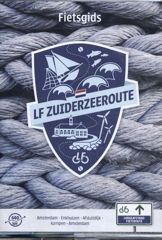 Omslag van Fietsgids LF Zuiderzeeroute