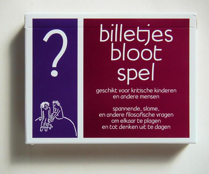 Omslag van Billetjes bloot spel