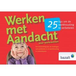 Omslag van Werken met aandacht - voor leerkrachten