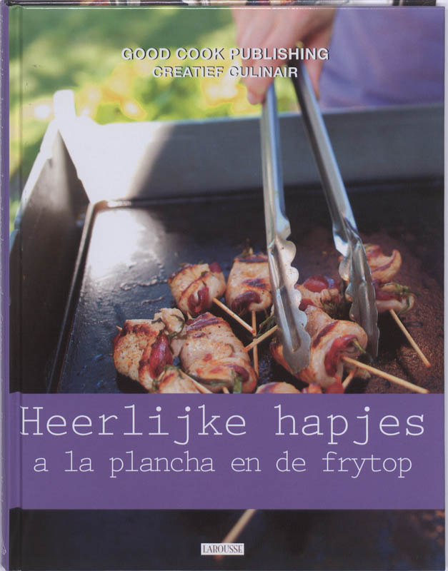 Omslag van Heerlijke hapjes a la plancha en de frytop