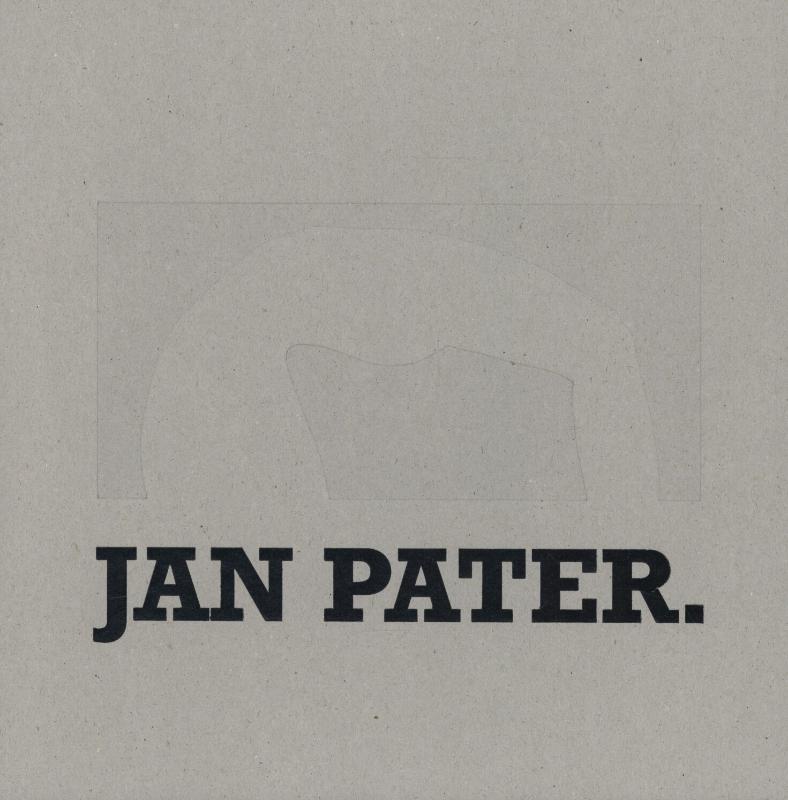 Omslag van Jan Pater