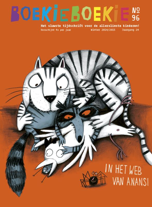 Omslag van In het web van Anansi