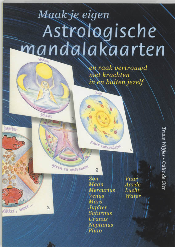 Omslag van Maak je eigen astrologische mandalakaarten