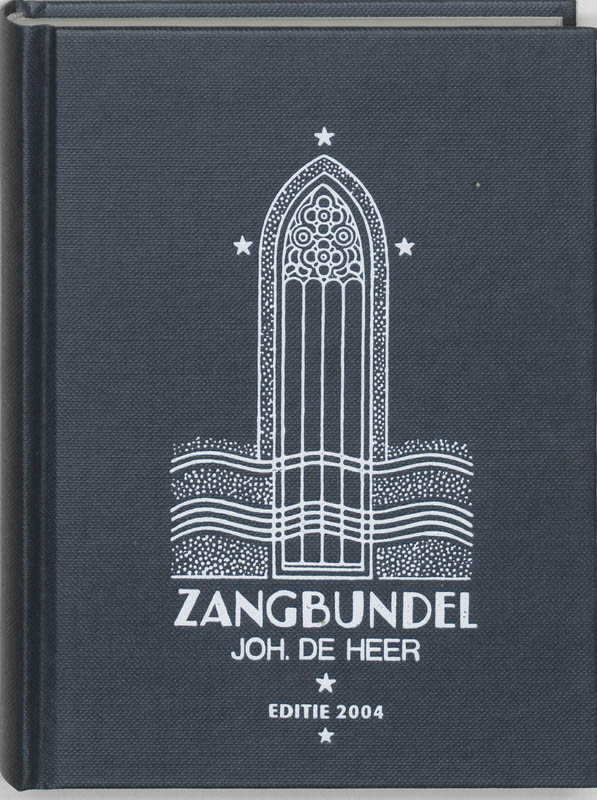 Omslag van Zangbundel joh. de heer tekstuitgave 2