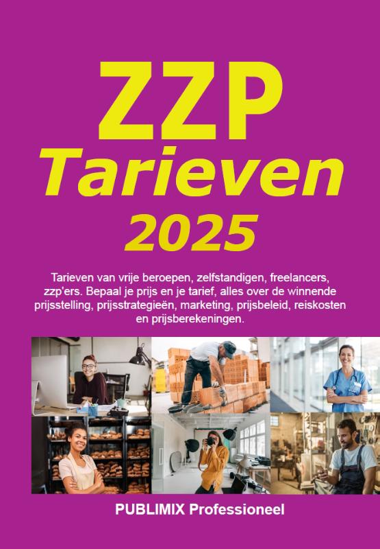 Omslag van Prijzen en Tarievengids 2025