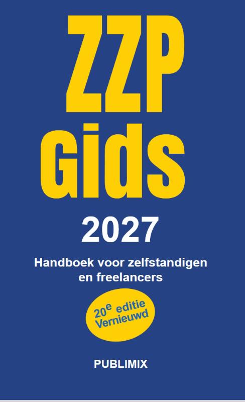 Omslag van ZZP ondernemersgids 2027