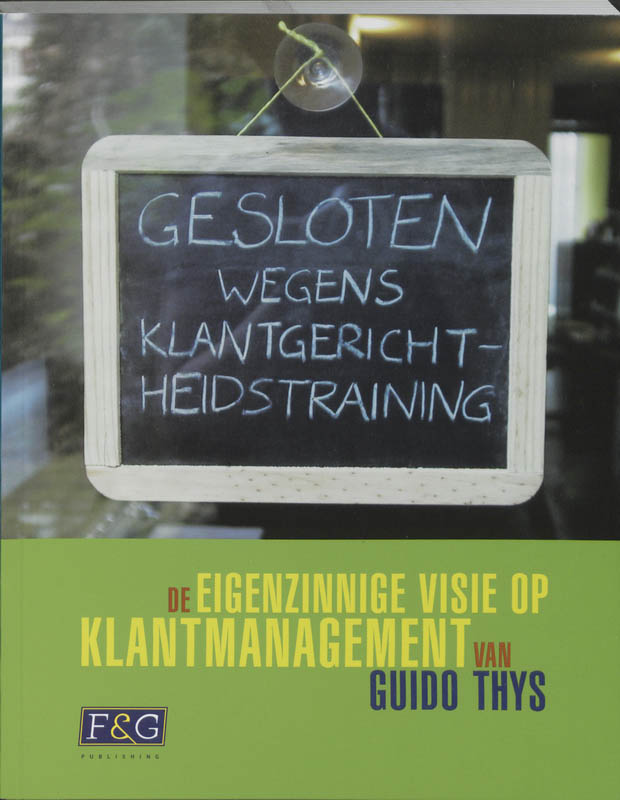 Omslag van Gesloten wegens klantgerichtheidstraining