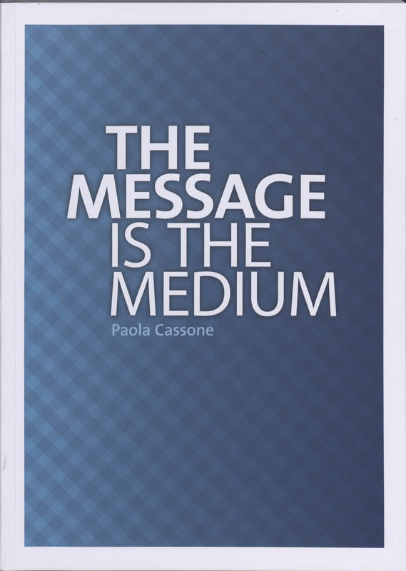 Omslag van The Message is the Medium