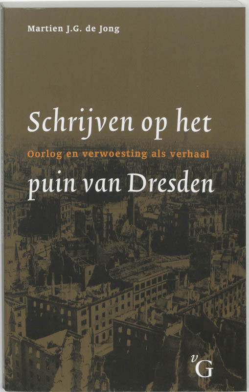 Omslag van Schrijven op het puin van Dresden