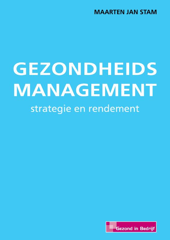 Omslag van Gezondheidsmanagement