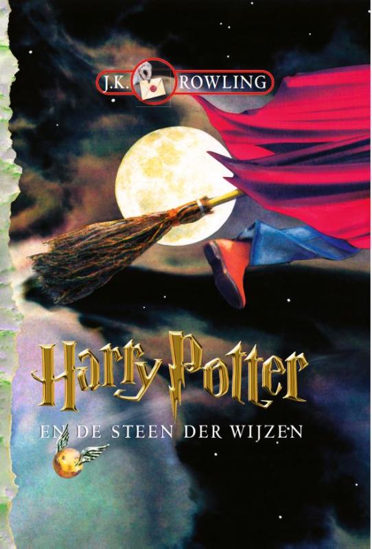 Omslag van Harry Potter en de steen der wijzen