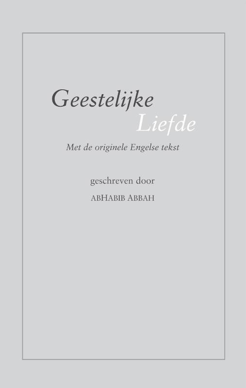 Omslag van Geestelijke Liefde