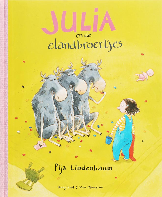 Omslag van Julia en de elandbroertjes
