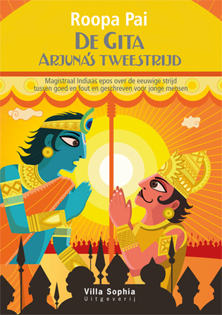 Omslag van De Gita- Arjuna's tweestrijd