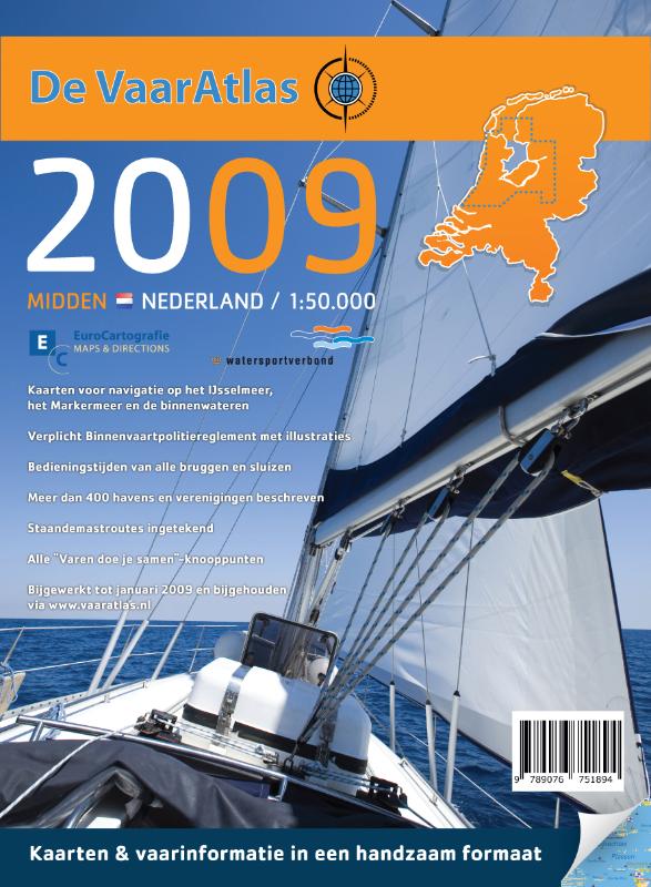 Omslag van Vaaratlas 2009 - Midden Nederland