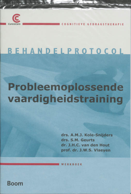 Omslag van Behandelprotocol probleemoplossende vaardigheidstraining