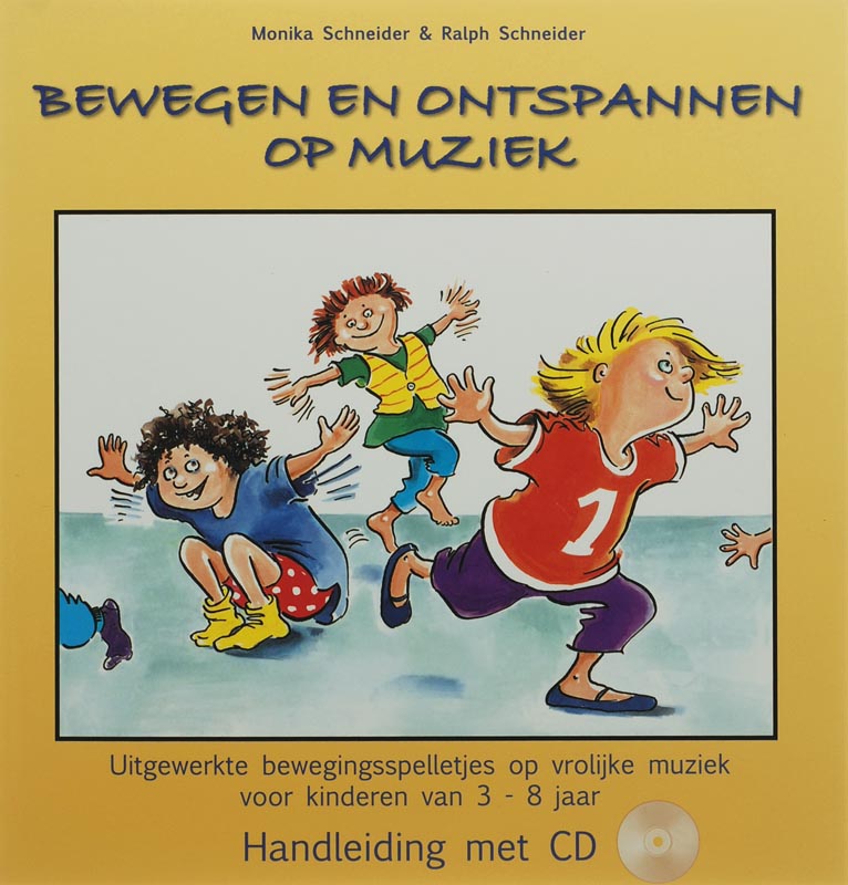 Omslag van Bewegen en ontspannen op muziek