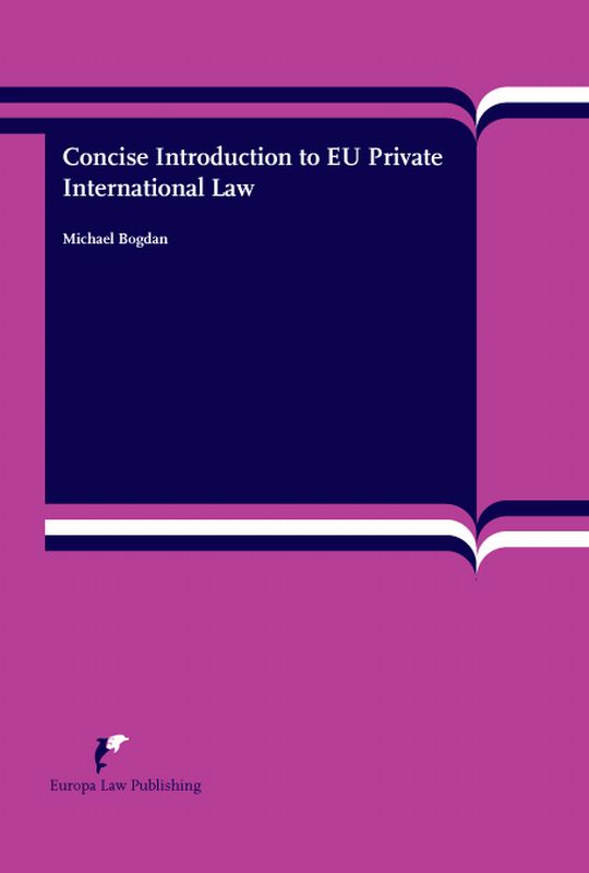 Omslag van Concise Interoduction to EU Private International Law