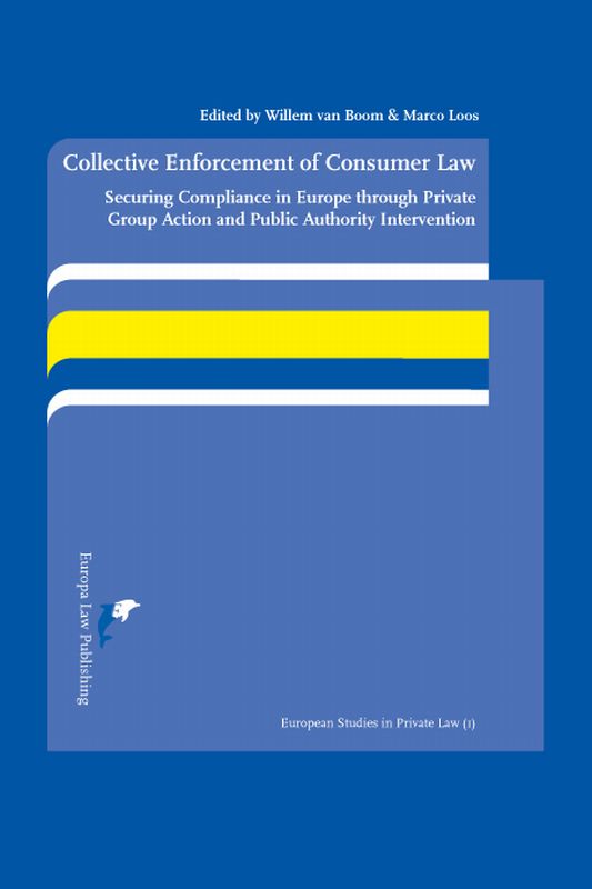 Omslag van Collective Enforcement of Consumer Law