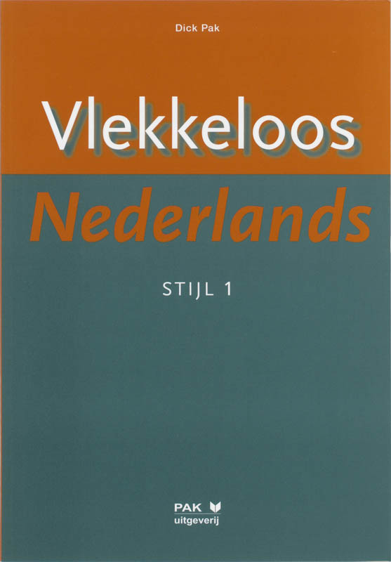 Omslag van Stijl 1