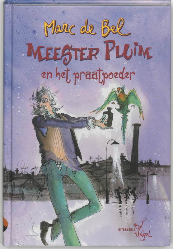 Omslag van Meester Pluim en het praatpoeder