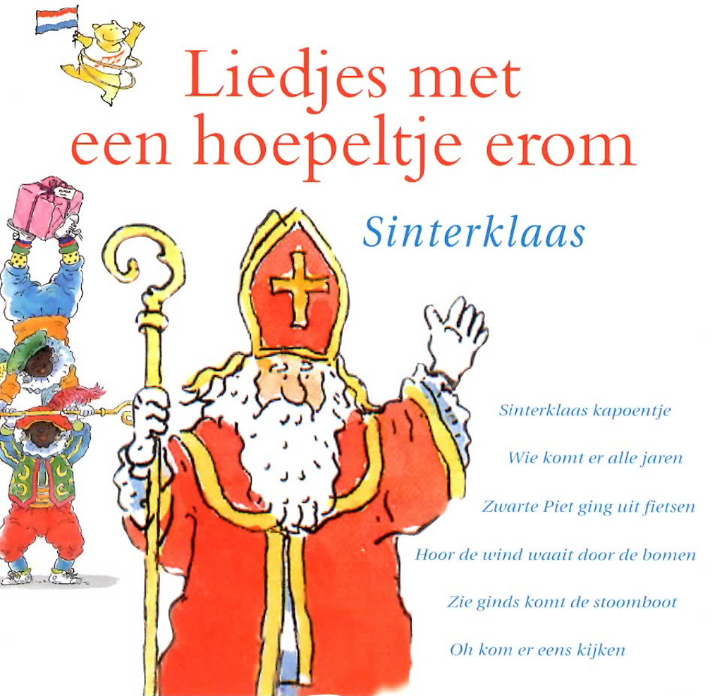 Omslag van Liedjes met een hoepeltje erom - Sinterklaas