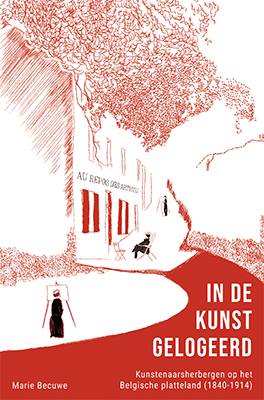 Omslag van In de kunst gelogeerd