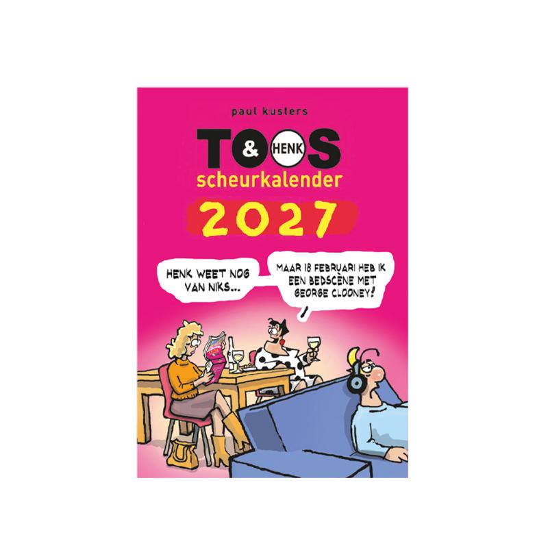 Omslag van Toos & Henk scheurkalender 2027