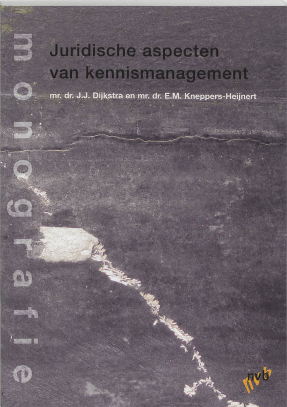 Omslag van Juridische aspecten van kennismanagement