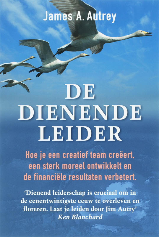 Omslag van De dienende leider