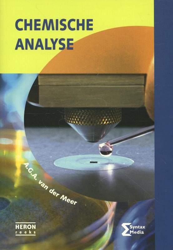 Omslag van Chemische analyse