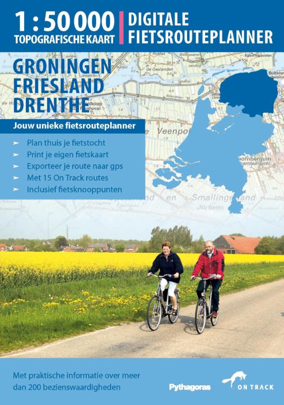 Omslag van Groningen, Friesland, Drenthe