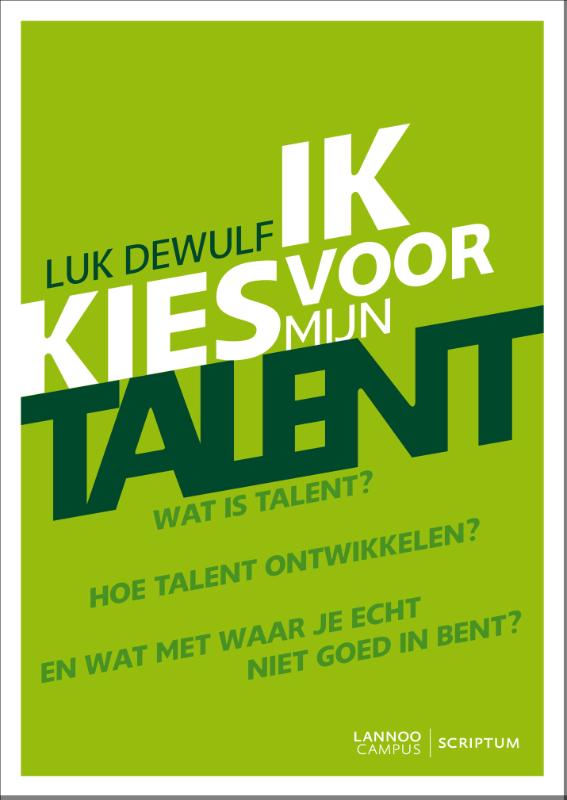 Omslag van Ik kies voor mijn talent - Nieuwe editie