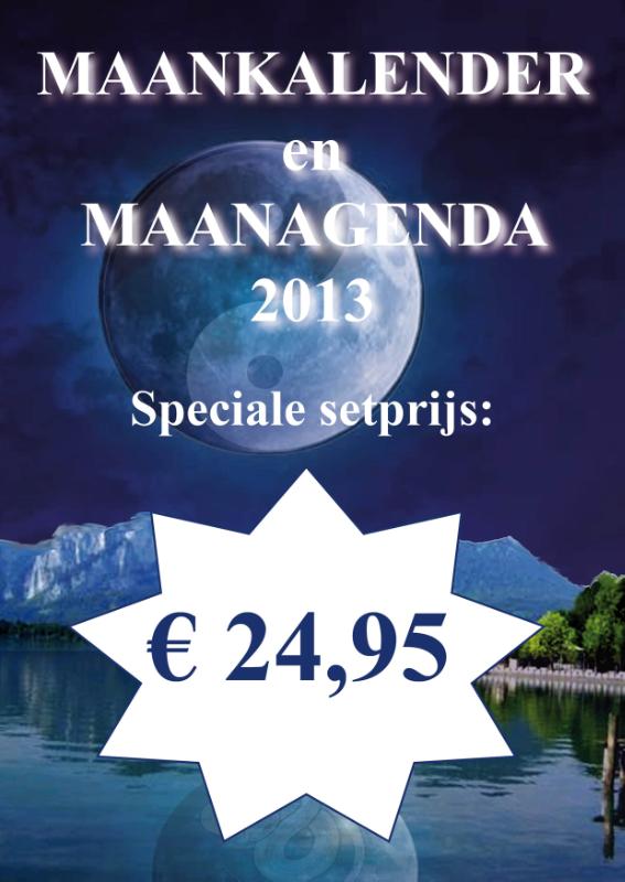 Omslag van Set Maankalender en Maanagenda 2013