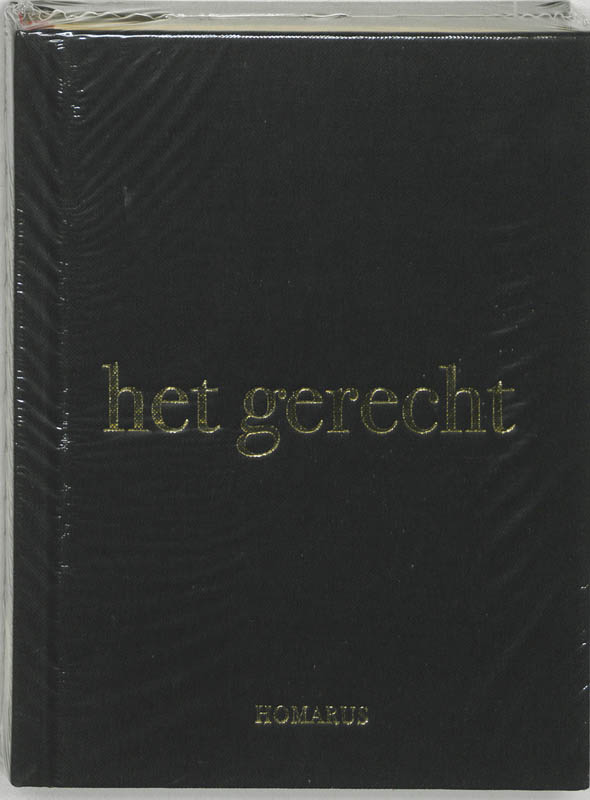 Omslag van Het gerecht